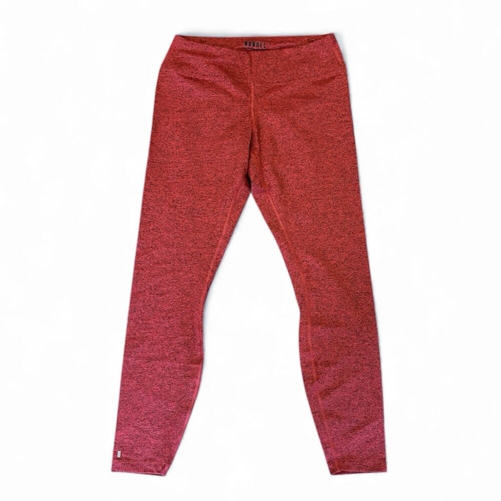 NOBULL Red Heather Leggings